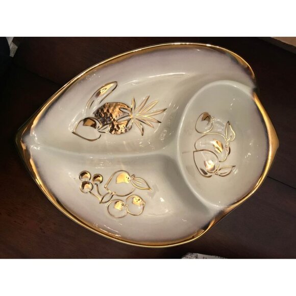 Vintage MCM HOENIG of California Three Piece Nesting Serving Platter | Charcuter - Picture 9 of 16